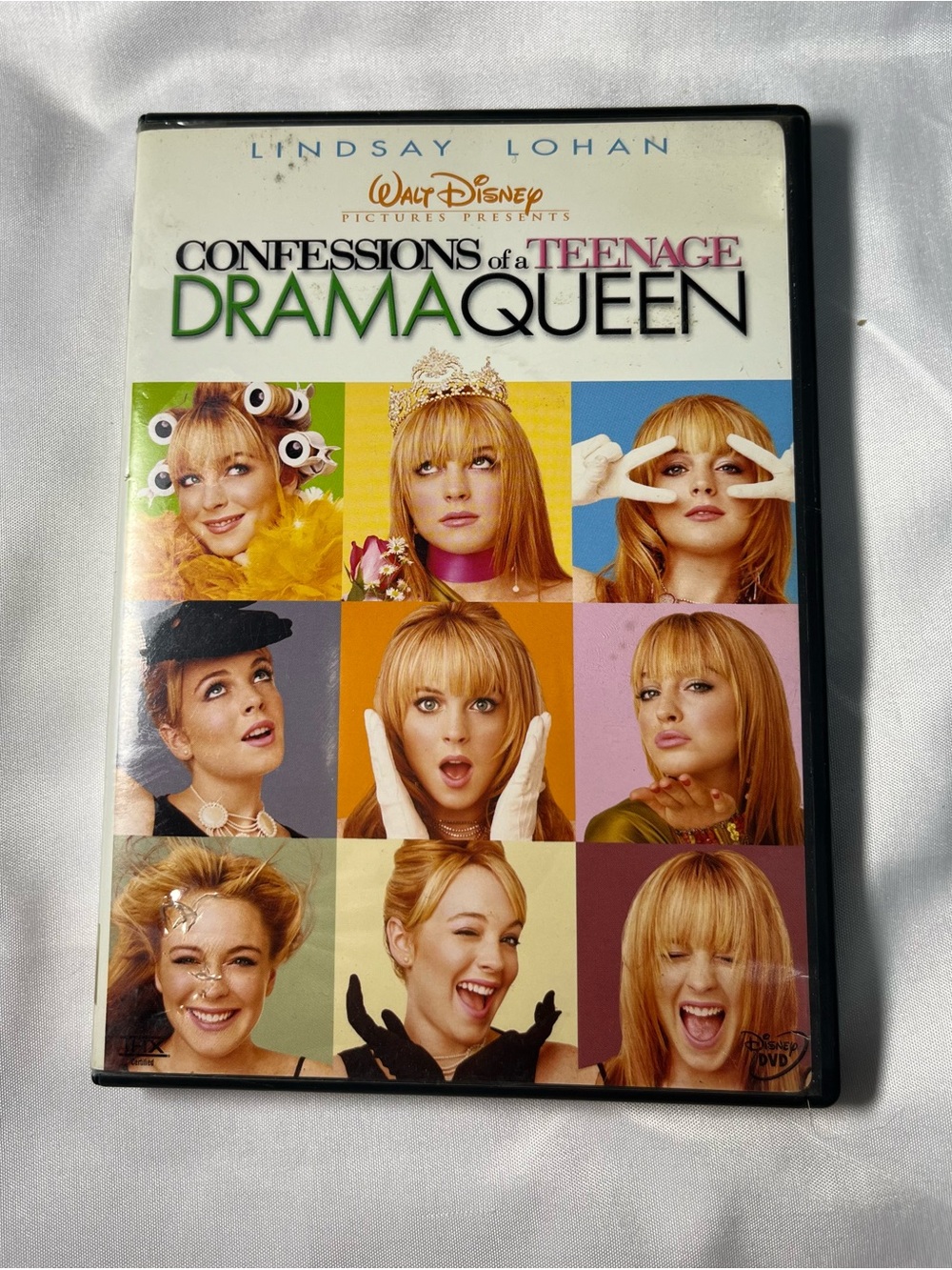 Confessions of a Teenage Drama Queen DVD 2004‎ Disney Lindsay Lohan Y2K Movie
